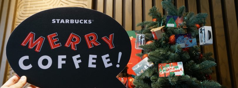 Get Your “Merry Coffee” This Christmas at Starbucks