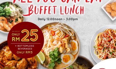 Red Sirocco Launched Eat All You Can Buffet Lunch for RM 25 Only