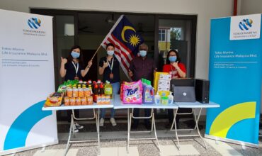 Tokio Marine Life Insurance Malaysia donates 10 laptops, 10 CPUs and household items to 5 NGOs