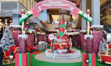 Tomte Stuck in Malaysia Brings Christmas Cheer at IPC Shopping Centre