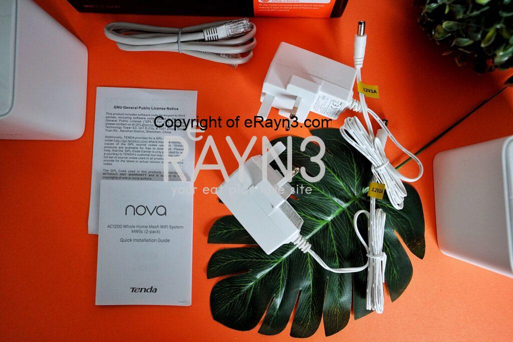 Tenda nova AC1200 Whole Home MW5c Mesh WiFi System Installation Guide