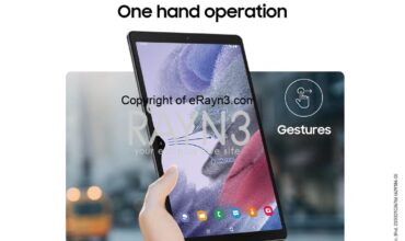 One-handed Operations on Galaxy Tab A7 Lite