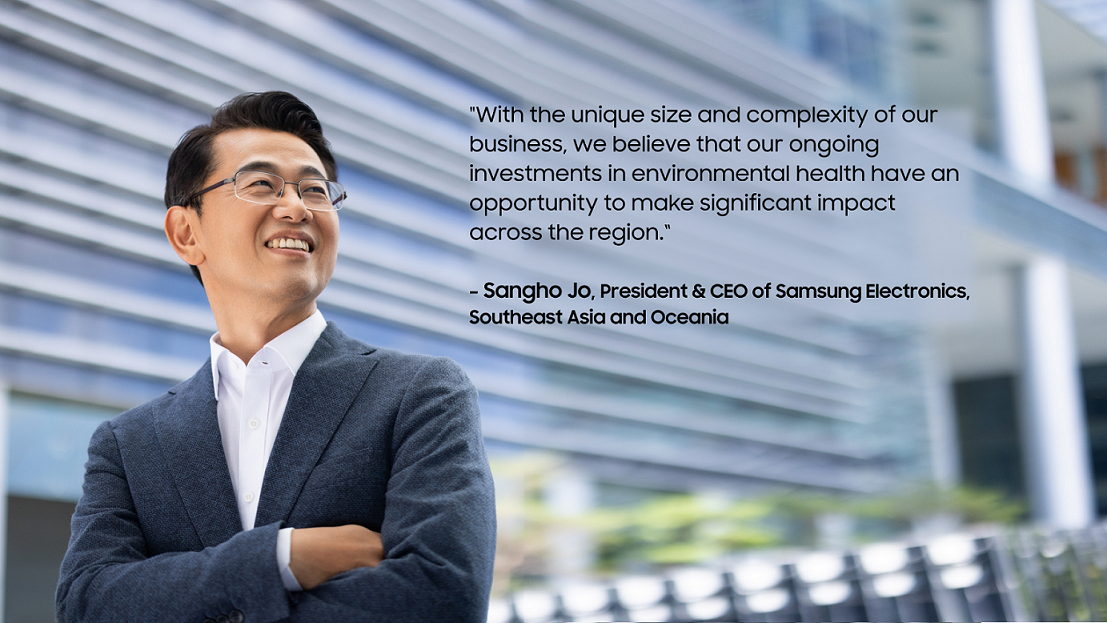 Sangho Jo, President & CEO of Samsung Electronics, Southeast Asia and Oceania