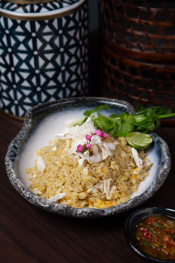 Fried Rice with Blue Crab