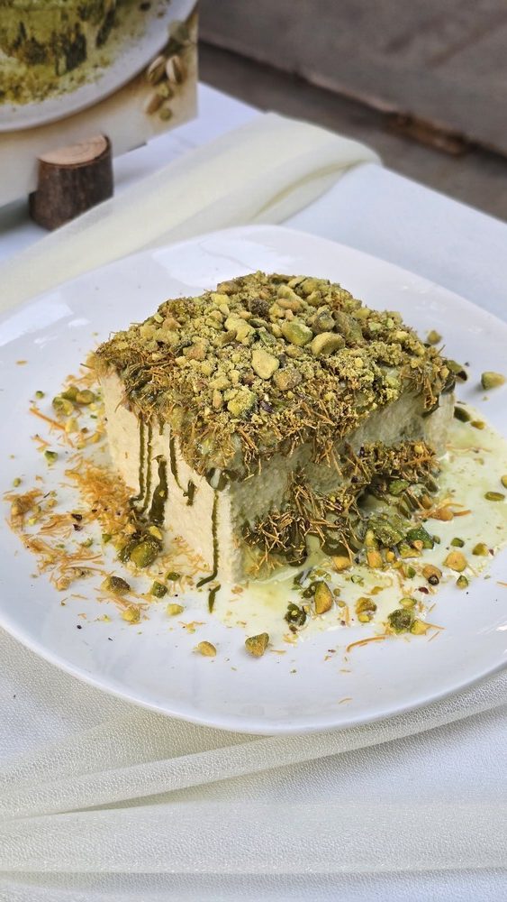 Pistachio Milk Cake